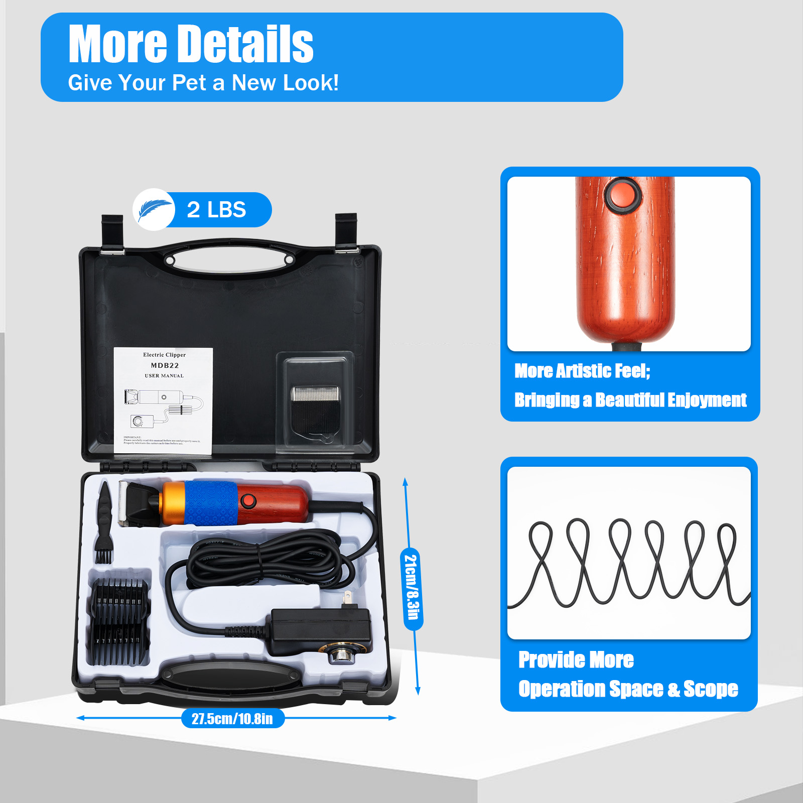 110V/220V 36W Regulation Pet E - Woodworking Rabbet ulasan dan harga
