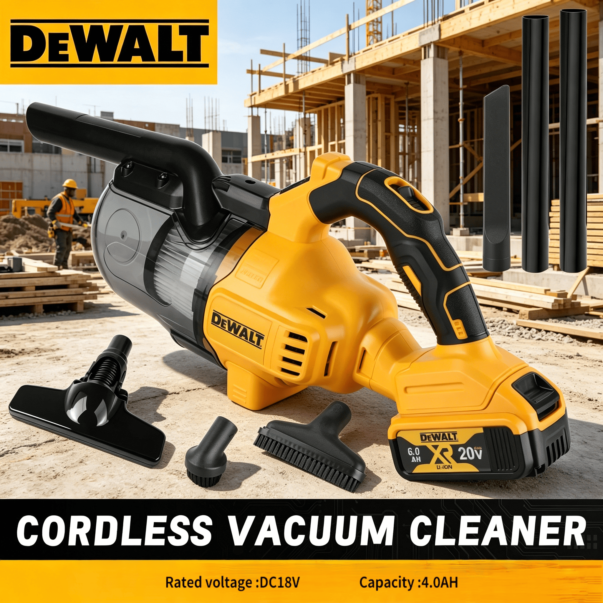 DEWALT 20V Brushless Cordless  - Woodworking Dust Collector ulasan dan harga
