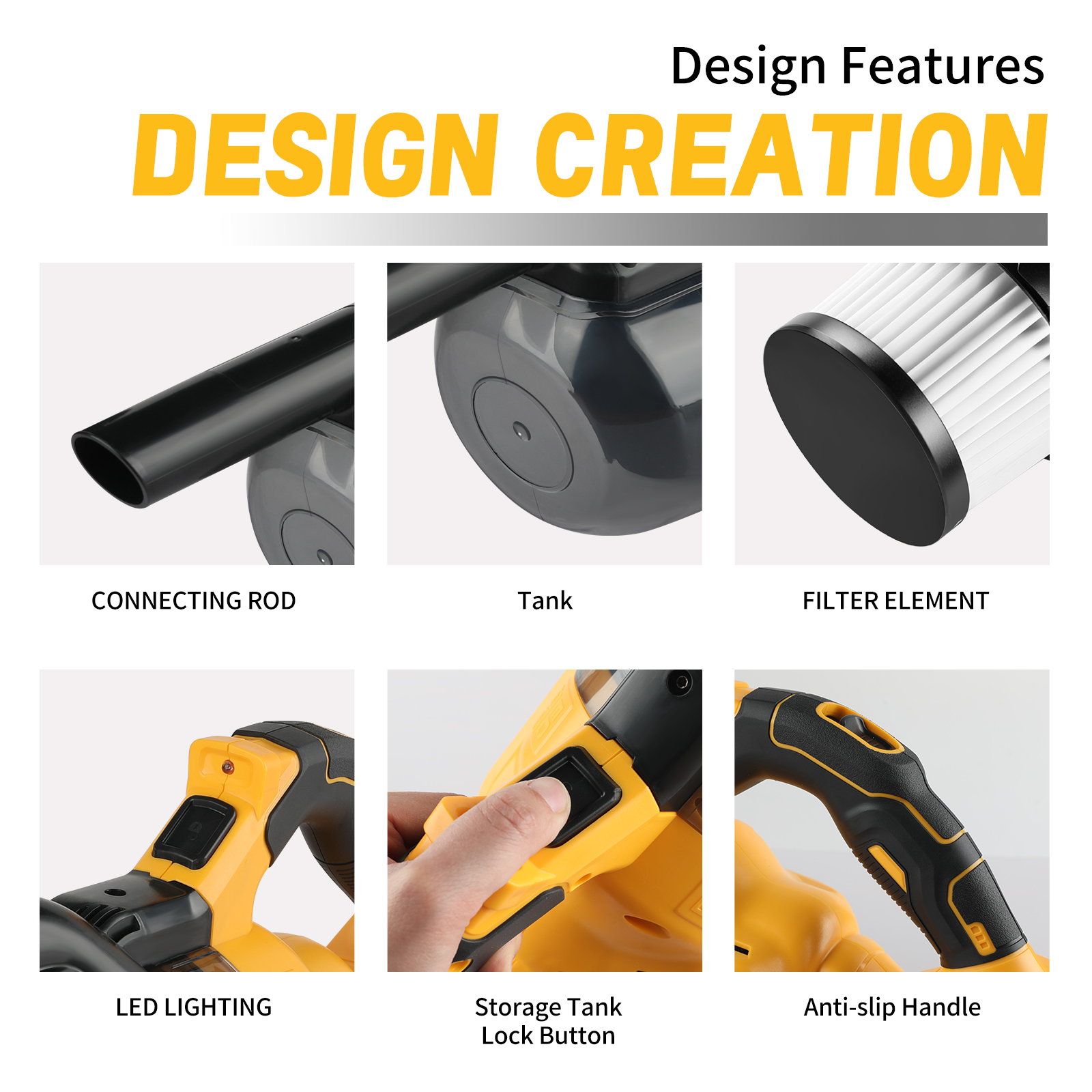 DEWALT 20V Brushless Cordless  - Woodworking Dust Collector ulasan dan harga