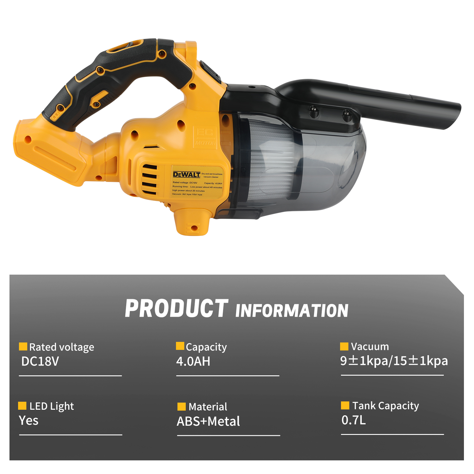 DEWALT 20V Brushless Cordless  - Woodworking Dust Collector ulasan dan harga