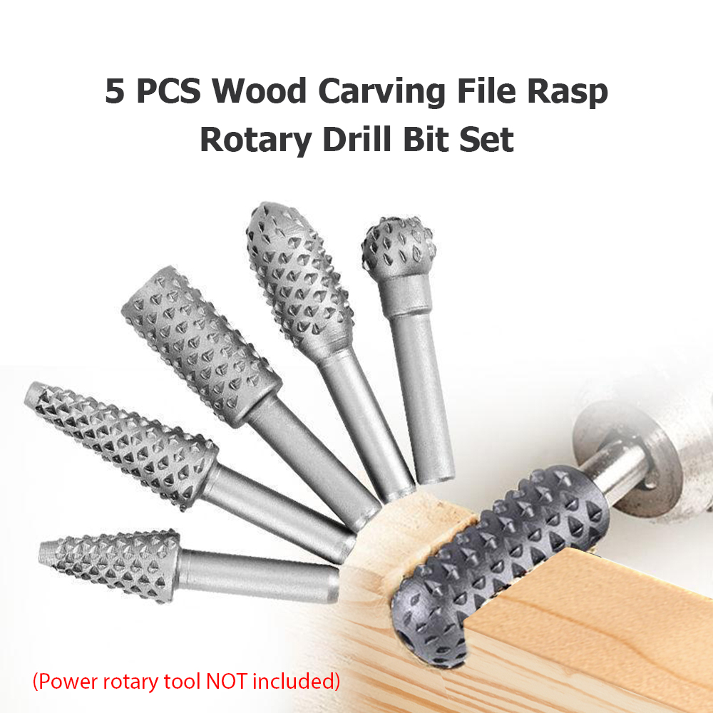 5pcs Woodworking Rotary File S - Woodworking Diy ulasan dan harga