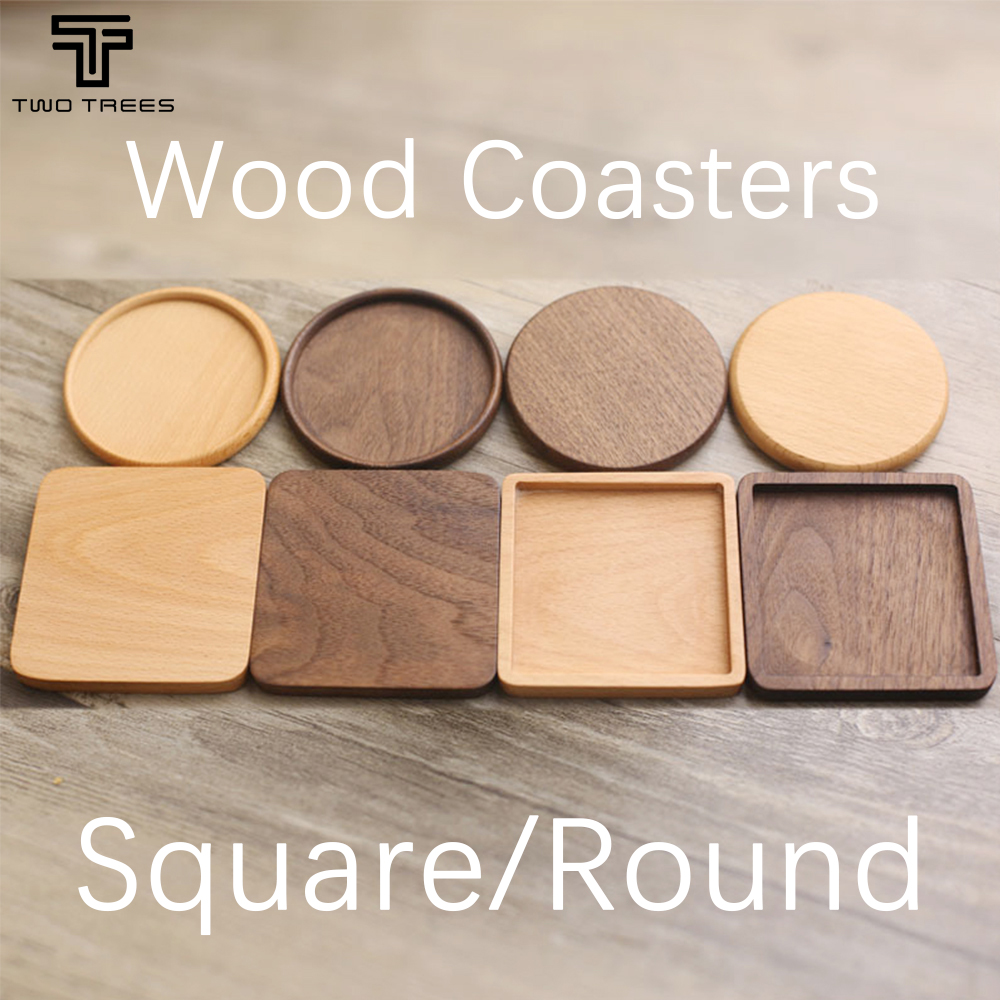 Wood Coasters Base 8.8CM(3.5 I - Woodworking Laser ulasan dan harga