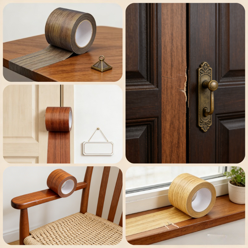 Self Adhesive Wood Grain Repai - Xfasten Woodworking Tape ulasan dan harga