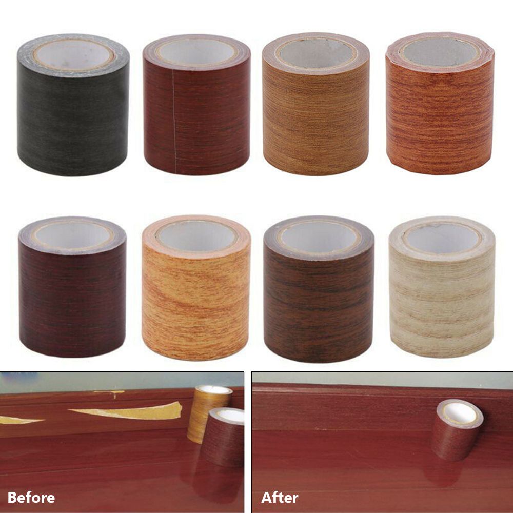 Uaeful 1Roll 5M Realistic Wood - Xfasten Woodworking Tape ulasan dan harga