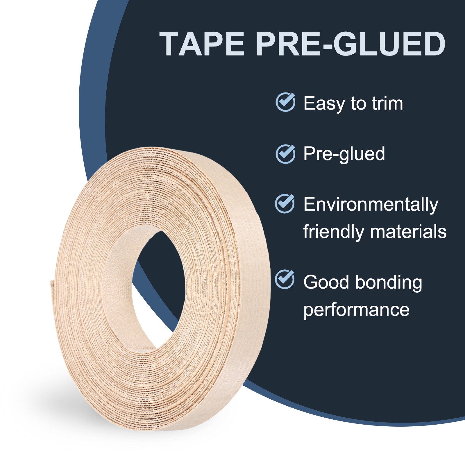 Birch Edge Banding 7.62m/15m W - Xfasten Woodworking Tape ulasan dan harga