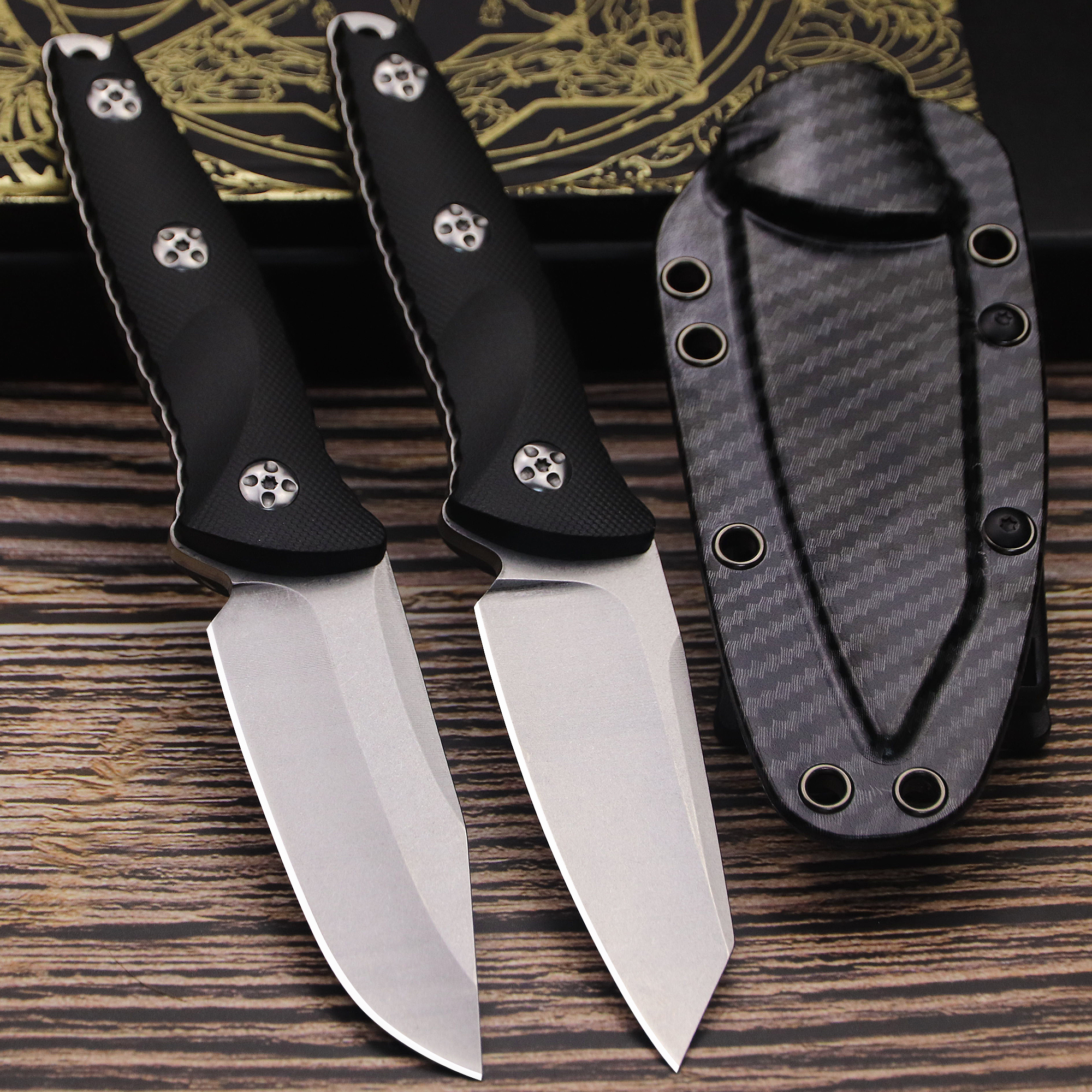 USA M390 outdoor hunting knife - Woodworking Usa ulasan dan harga