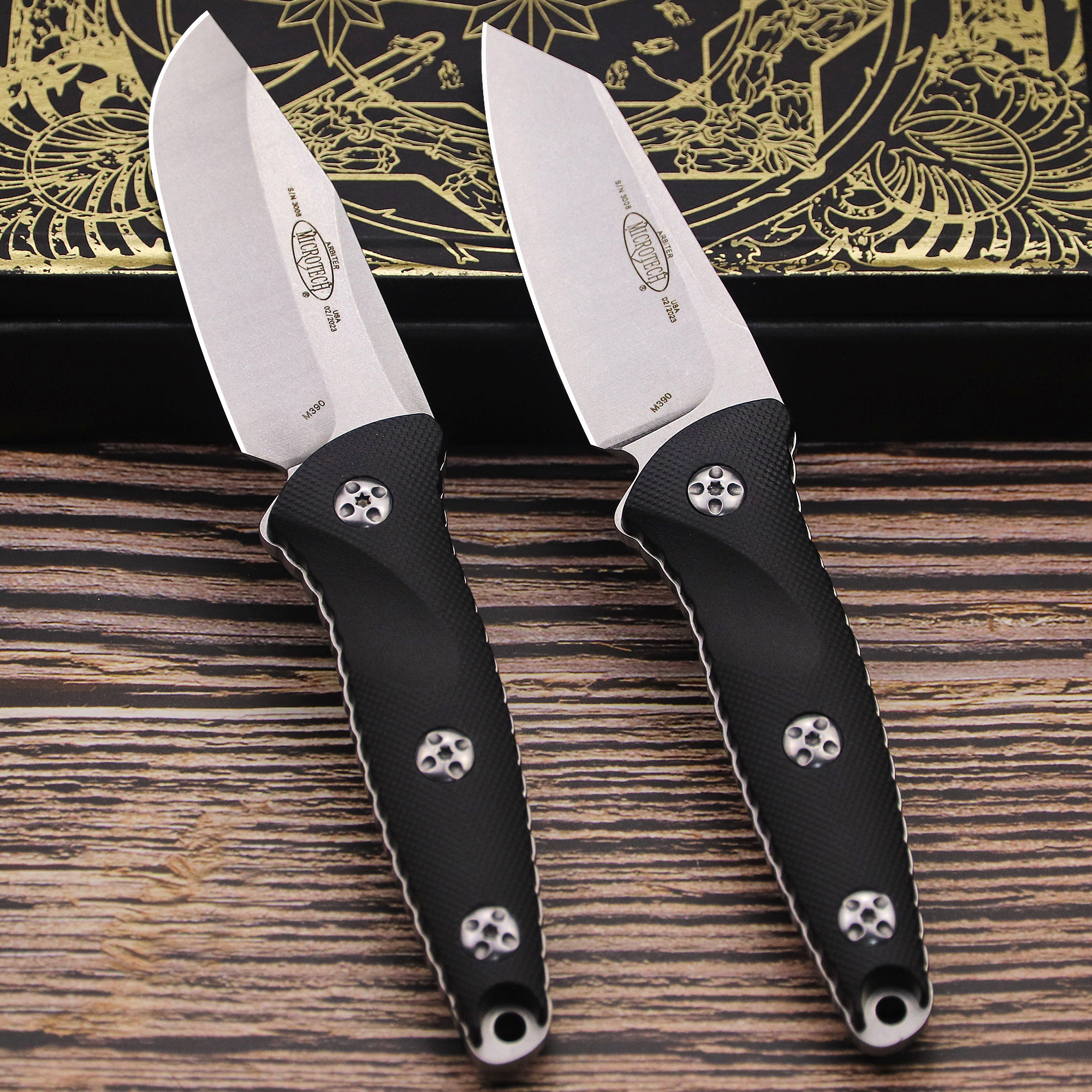 USA M390 outdoor hunting knife - Woodworking Usa ulasan dan harga
