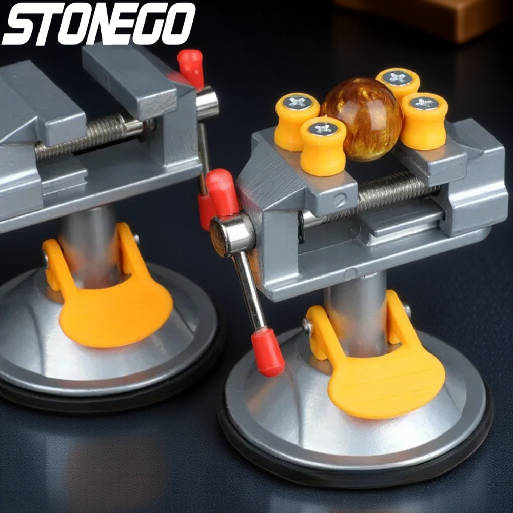 STONEGO Small Bench Vise Multi - Woodworking Vise For Workbench ulasan dan harga