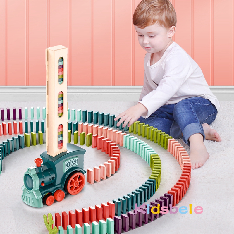 Kids Electric Domino Train Car - Woodworking Domino ulasan dan harga
