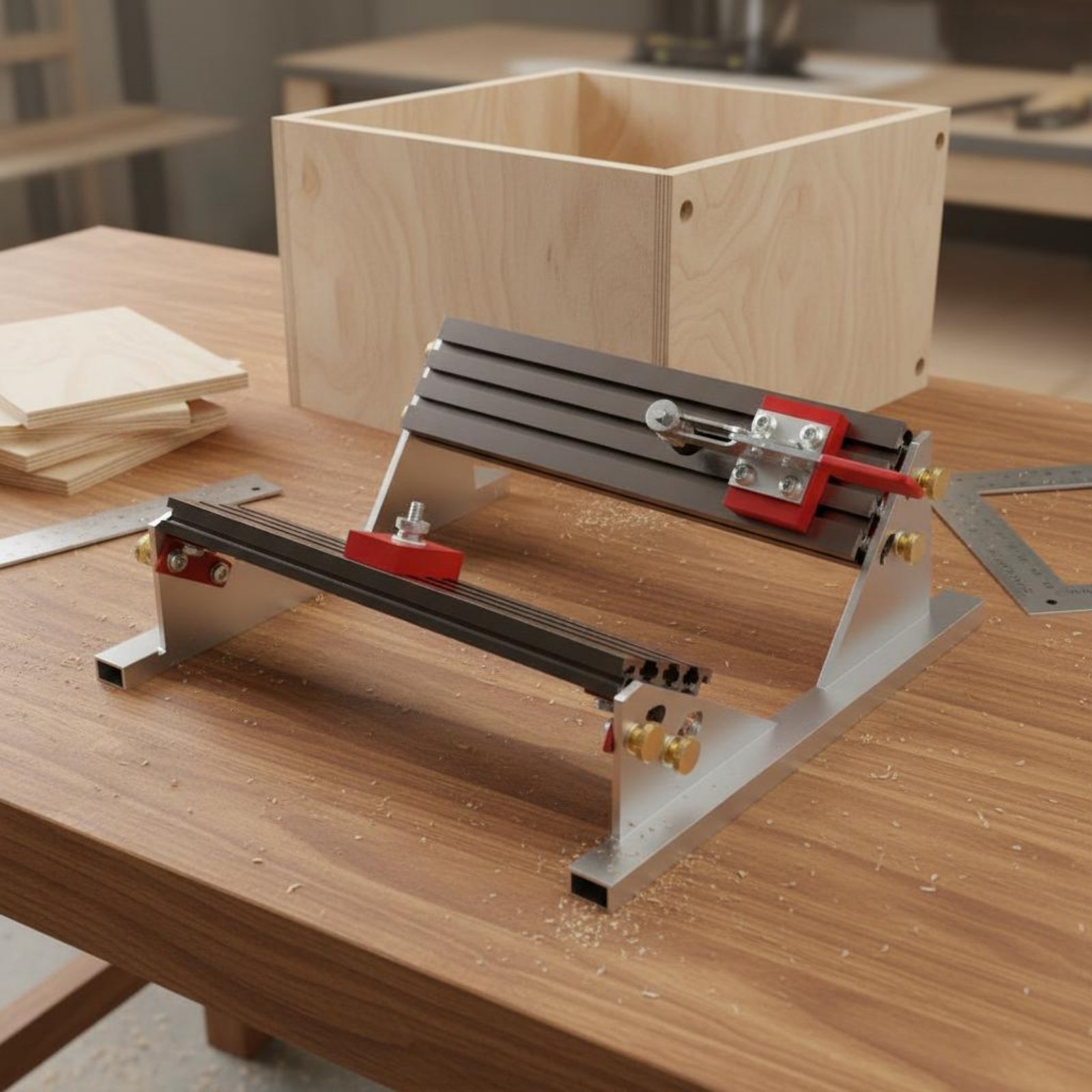 Drawer Positioner Jig Adjustab - Woodworking Jig ulasan dan harga