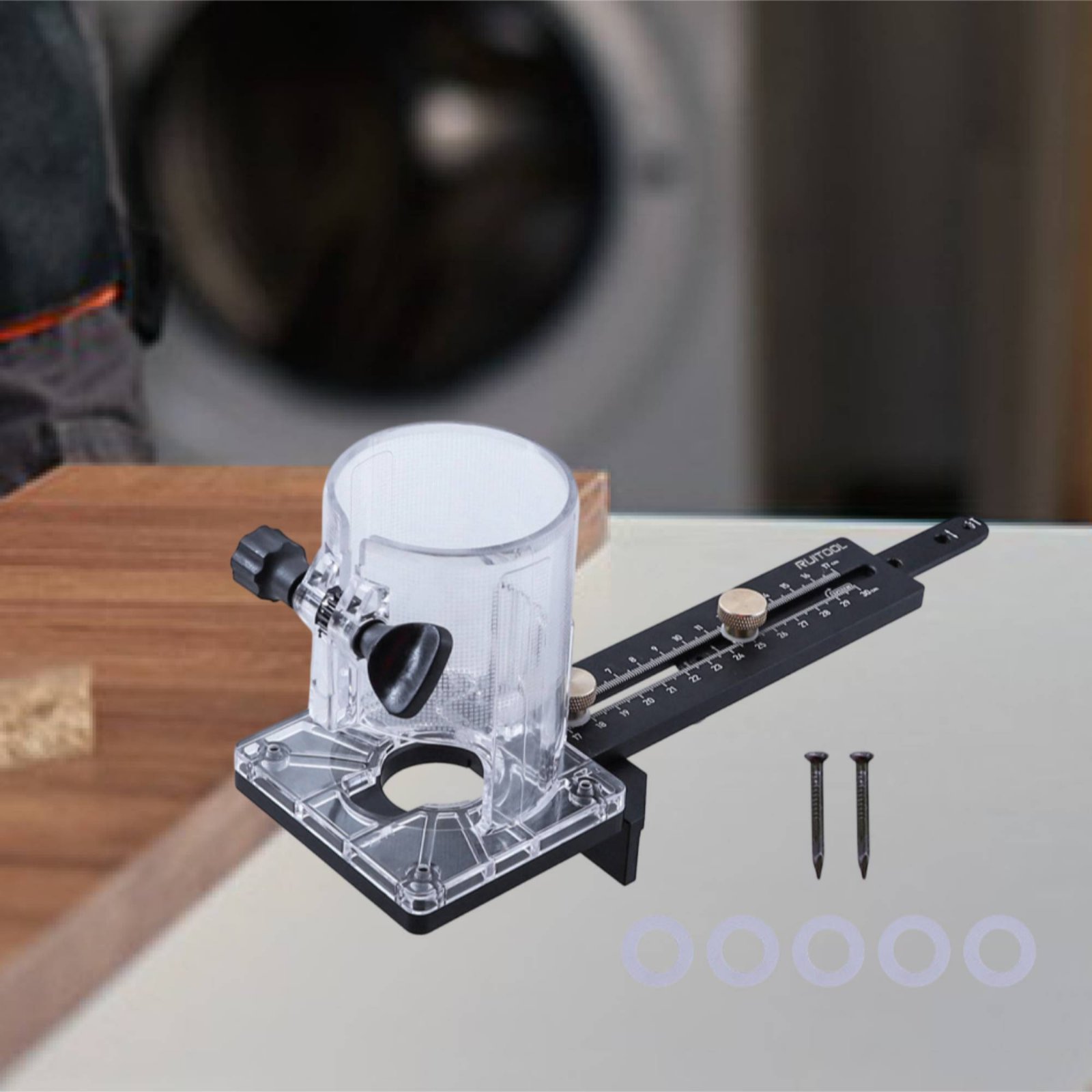Router Circle Cutting Jig Mult - Woodworking Jig ulasan dan harga