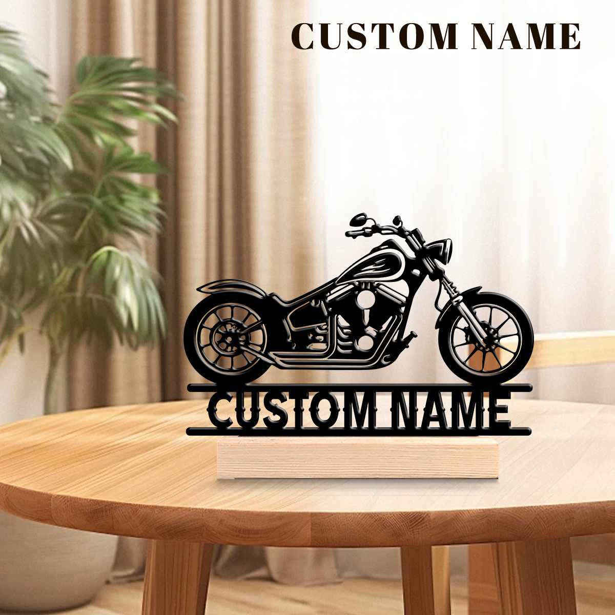 1Pc Csutom Name Road Motorbike - Woodworking Laser ulasan dan harga