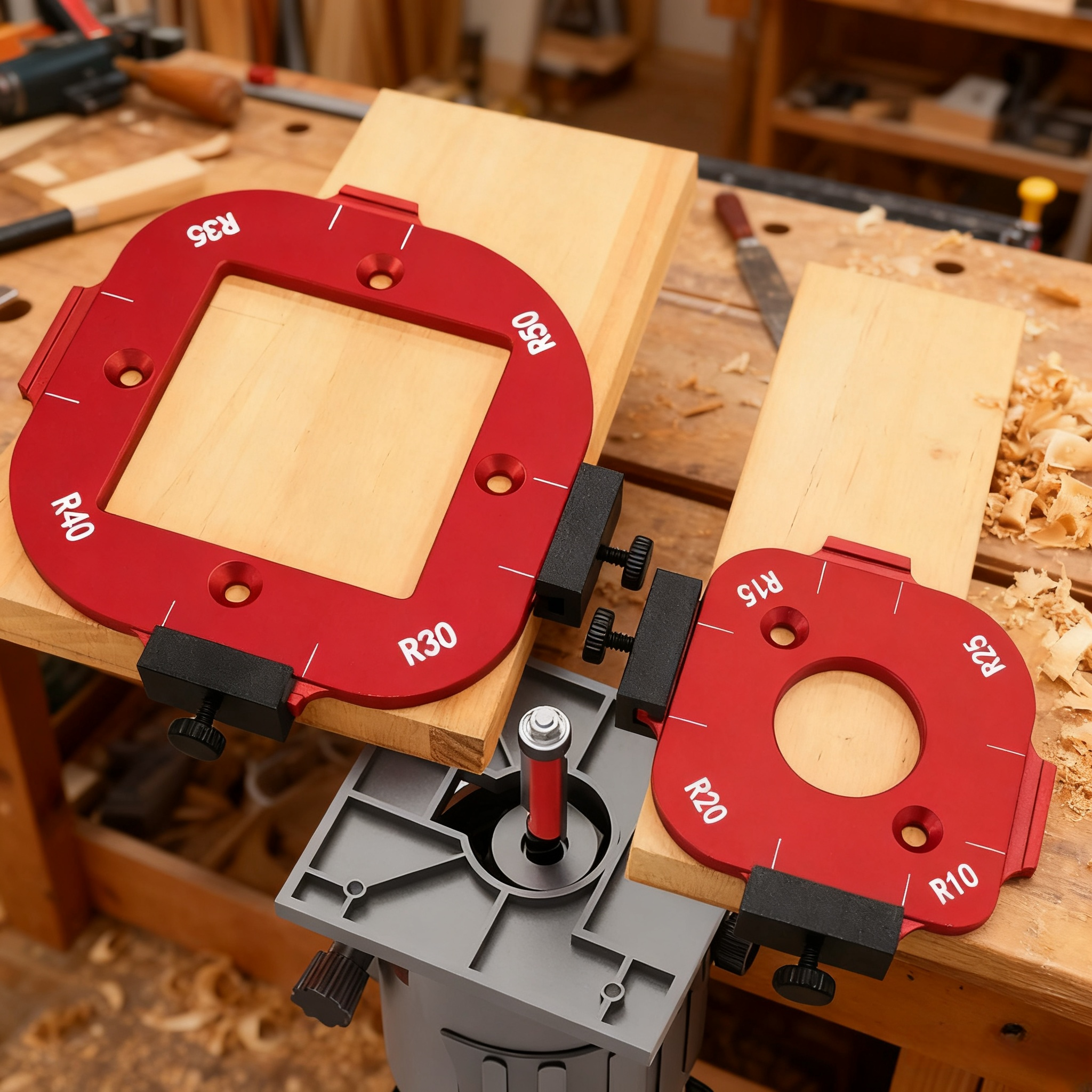 2pcs Woodworking Router Corner - Woodworking Jig ulasan dan harga