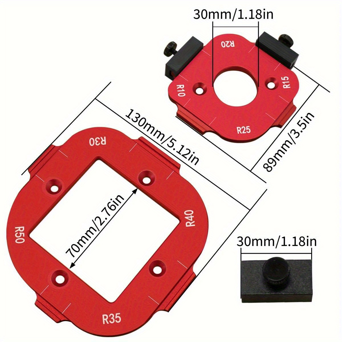 2pcs Woodworking Router Corner - Woodworking Jig ulasan dan harga