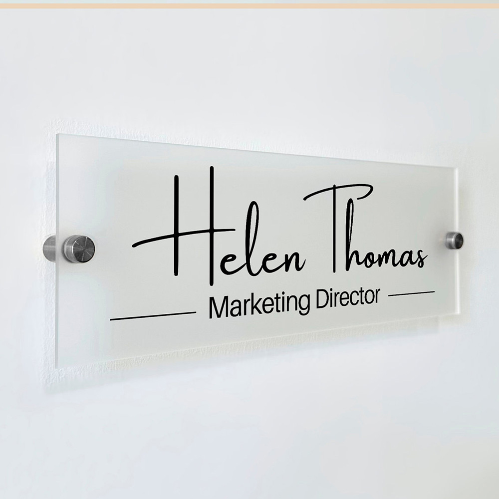 1PC Custom Wooden Door Sign -  - Woodworking Laser ulasan dan harga